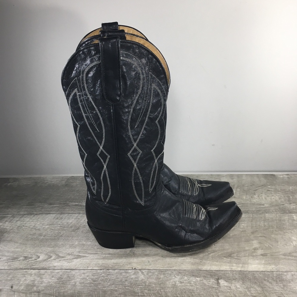 Women’s Idyllwind Colt Volgo Snip Toe Rodeo Western Cowboy Leather Boots Size 9